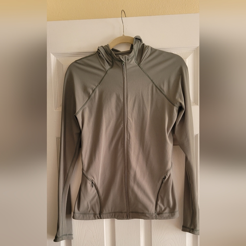 Sweaty Betty zip-up Sage Hoodie size Small